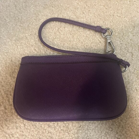 Like New! Calvin Klein Purple Wristlet - Picture 3 of 4